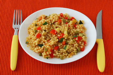 Couscous with vegetables