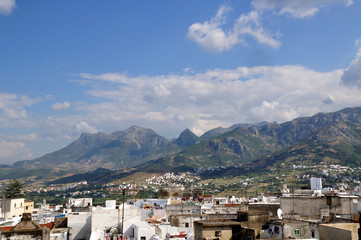 Tetouan Maroc - Vue des toits