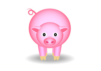 Pink pig