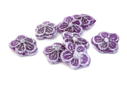 Bonbons &agrave; la violette