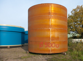 Obraz premium rusty silo