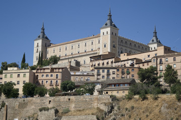 Fototapeta na wymiar Alcazar de Toledo in Renaissance style - Spain