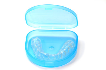 Teeth bruxism guard © blende40