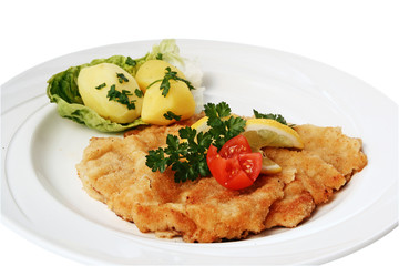 Wiener Schnitzel mit Petersilienkartoffel