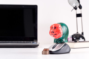 Online Financial Services Concept
