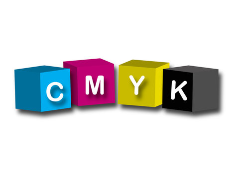 Kostki CMYK