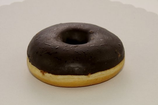 Donut mit Schokolade