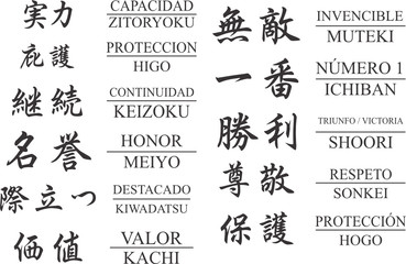 Kanji 11 palabras