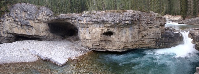 Panoramic - Elbow Falls