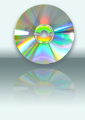 CD with reflection