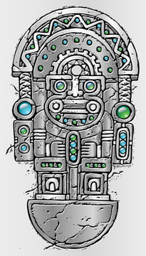 scultura maya