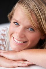 Studio Portrait Of Teenage Girl