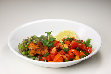 Salmon dish