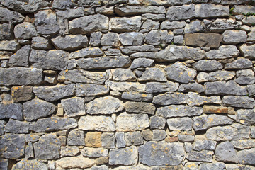 weathered rock wall