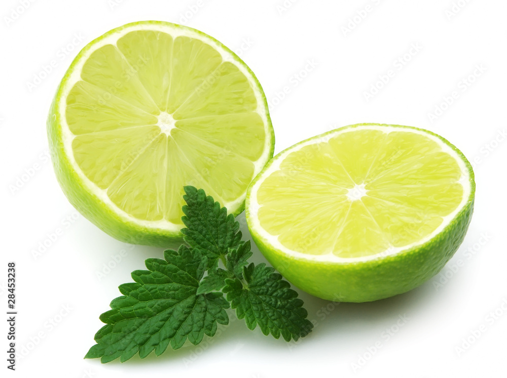 Poster Lime with a mint