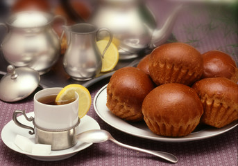 Thé et brioches