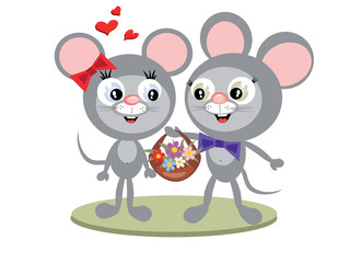 Mouses in love
