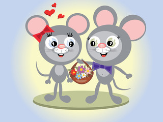 Mouses in love