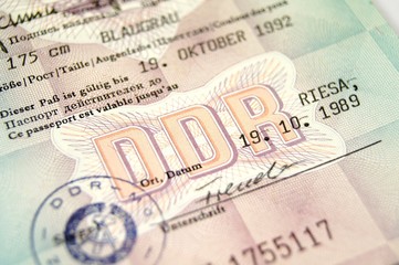 Reisepass DDR