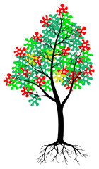 Стилизованное дерево