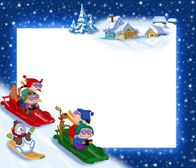 New Year's background