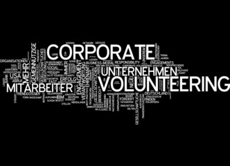 Fototapeta na wymiar Corporate Volunteering