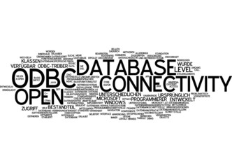 Open Database Connectivity ODBC