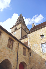 Fototapeta premium Abbaye de Baume les Messieurs