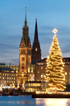 Hamburg Weihnachten Binnenalster 4