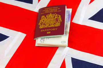 passport sterling union jack flag