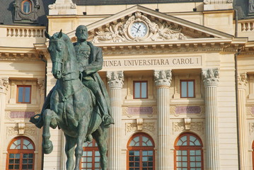 Fototapeta premium statua equestre