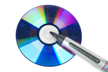 DVD and pen