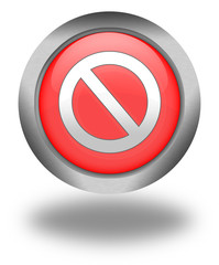 Bouton interdit