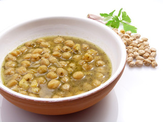 Zuppa di ceci - Chickpea soup