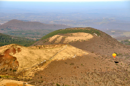 Chain of the volcanic hills 4
