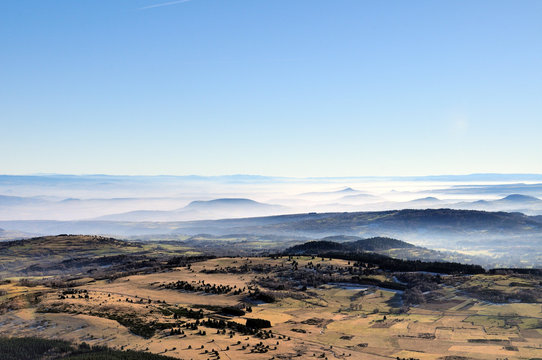 Chain of the volcanic hills 3