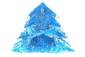 Frozen Christmas Tree