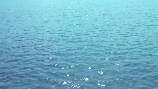 Glitzernde Wasserwellen - Video - Blue clear Water