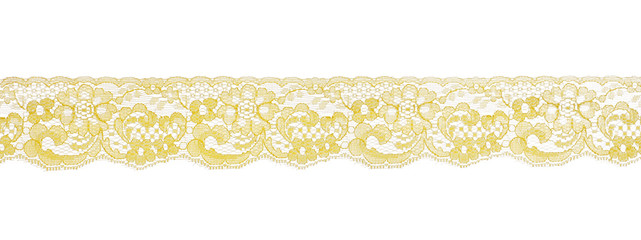 Yellow lace pattern