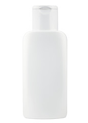 cosmetic bottle isolated