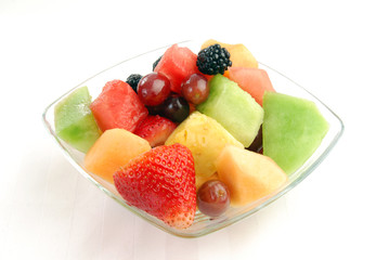 Bowl of fruit salad