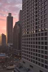 Sunrise in Chicago