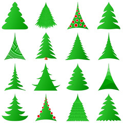 Christmas trees collection