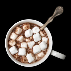 Hot Chocolate with Marshmellows - 28482291