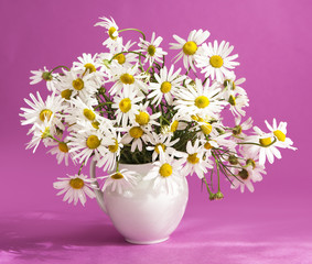 bouquet of flowers autumn in a vase