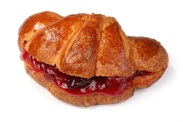 Appetizing croissant