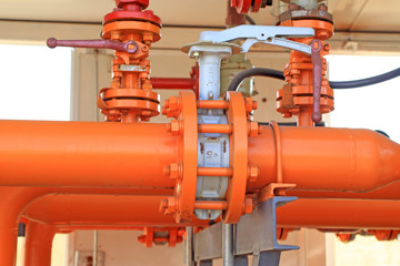 yellow mechanical equipment