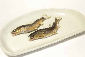 鮎の塩焼き