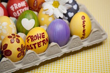 Bunte Ostereier