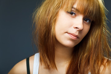 Naklejka premium Fashion photo of young sensual woman